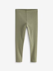 Multi Ribbed Leggings 5 Pack (3-16yrs) - Image 4 of 8