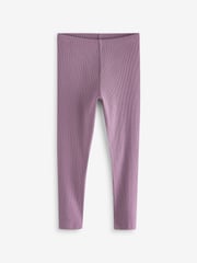 Multi Ribbed Leggings 5 Pack (3-16yrs) - Image 5 of 8