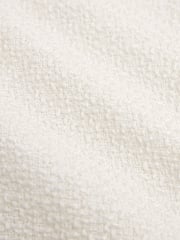 Ecru Fitted Boucle Blazer - Image 6 of 6