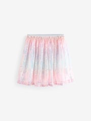 Pink/Blue Sequin Pull On Skirt (3-16yrs) - Image 3 of 5