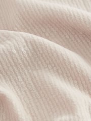 Cream Mesh Sequin Bow Back Top - Image 7 of 7
