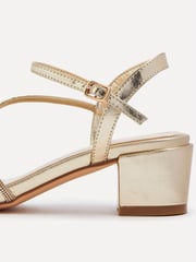 Linzi Gold Riri Diamante Embellished Strappy Heels - Image 5 of 5