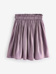 Lilac Purple Metallic Skirt (3-16yrs) - Image 5 of 7