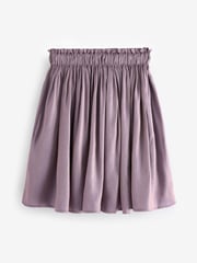 Lilac Purple Metallic Skirt (3-16yrs) - Image 6 of 7