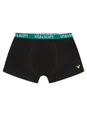 Lyle & Scott Black Underwear Boys Markus Trunks 3 Pack - Image 2 of 4