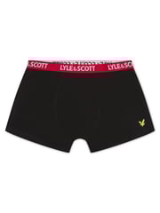 Lyle & Scott Black Underwear Boys Markus Trunks 3 Pack - Image 3 of 4