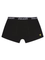 Lyle & Scott Grey Boys Markus Underwear Trunks 3 Pack - Image 3 of 4