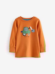 Green/Orange Transport 3 Pack Snuggle Pyjamas (9mths-8yrs) - Image 11 of 15