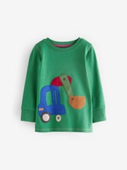 Green/Orange Transport 3 Pack Snuggle Pyjamas (9mths-8yrs) - Image 13 of 15