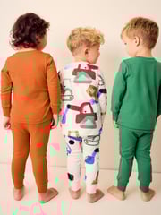 Green/Orange Transport 3 Pack Snuggle Pyjamas (9mths-8yrs) - Image 6 of 15