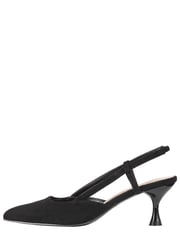 Friends Like These Black Regular Fit Kitten Heel Slingback Court Shoe - Image 5 of 5