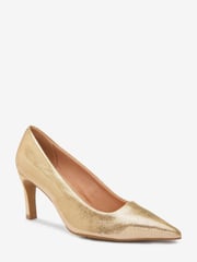 Gold Regular/Wide Fit Forever Comfort® with Motionflex Leather Courts - Image 5 of 8