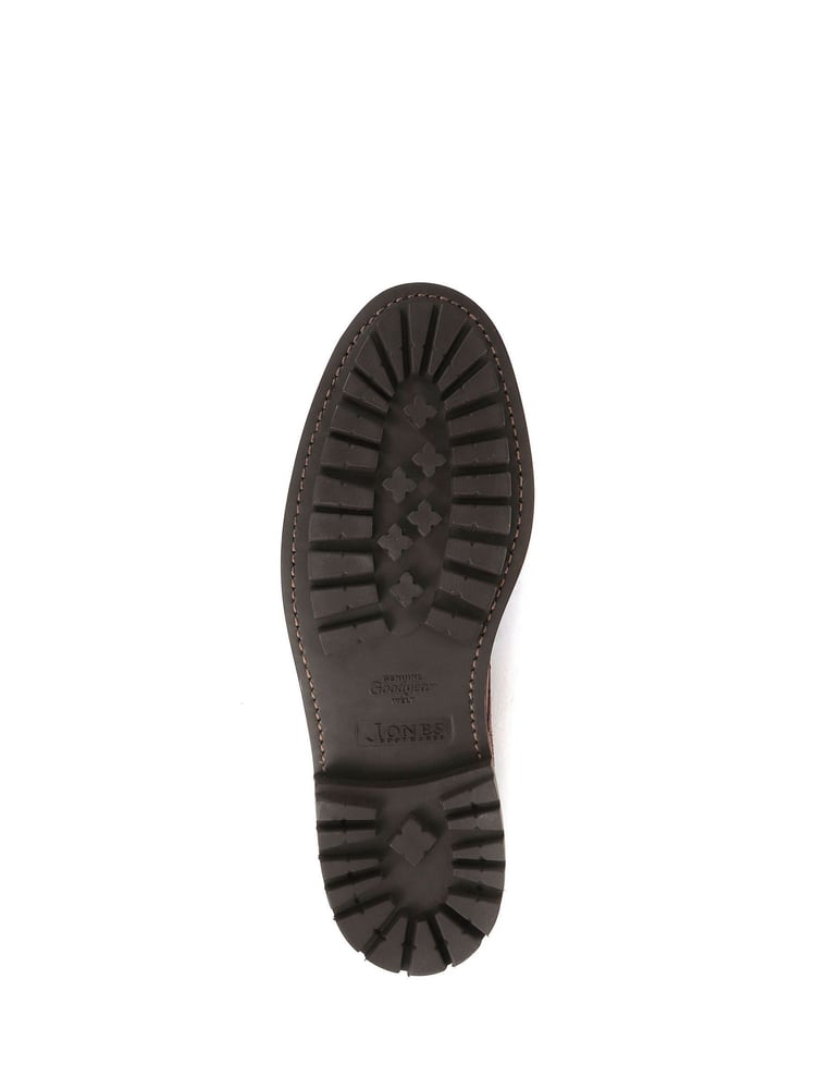 Jones Bootmaker Bushwick Goodyear Welted Leather Brown Brogues - Image 8 of 8