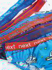 Navy/Red 7 Pack Briefs (1.5-16yrs) - Image 3 of 3