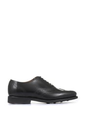 Jones Bootmaker Black Mayfair Goodyear Welted Men's Leather Oxford Brogues - Image 1 of 3