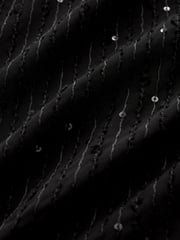 Black Sequin Long Sleeve  Shirt - Image 3 of 7