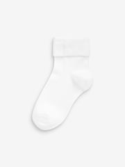Rosa, Grün, Blau und Weiß - Umschlagsocken mit hohem Baumwollanteil im 7er-Pack - Bild 7 von 7
