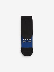 Black/ Bright Faces Cotton Rich Socks 7 Pack - Image 6 of 8