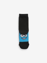 Black/ Bright Faces Cotton Rich Socks 7 Pack - Image 7 of 8