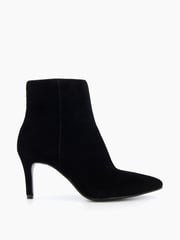 Dune London Black Obsessive 2 Mid Heel Ankle Boots - Image 1 of 6