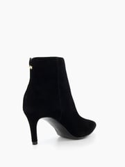 Dune London Black Obsessive 2 Mid Heel Ankle Boots - Image 5 of 6