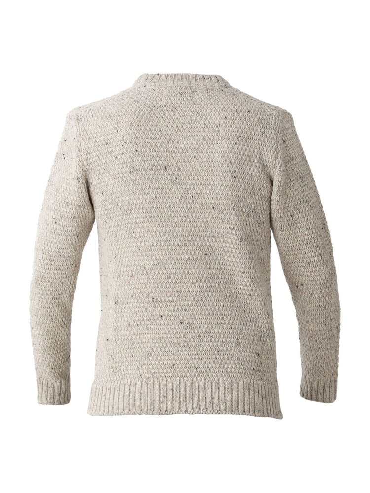 Natur - Celtic & Co. – Pullover mit Rundhalsausschnitt und Zopfmuster - Bild 3 von 3