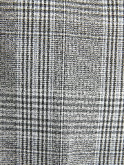Light Grey Skinny Fit Check Suit: Trousers - Image 8 of 8
