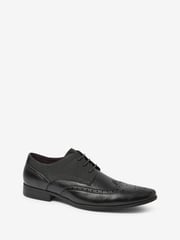 Black Brogue Shoes - Image 3 of 5