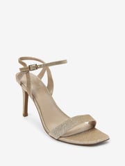 Shimmer Regular/Wide Fit Forever Comfort® Strappy Skinny Heel Sandals - Image 4 of 6