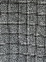 Grey/Brown Slim Fit Check Suit: Jacket - Image 8 of 9