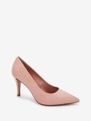 Nude Pink Regular/Wide Fit Forever Comfort® Mid Heel Court Shoes - Image 2 of 4