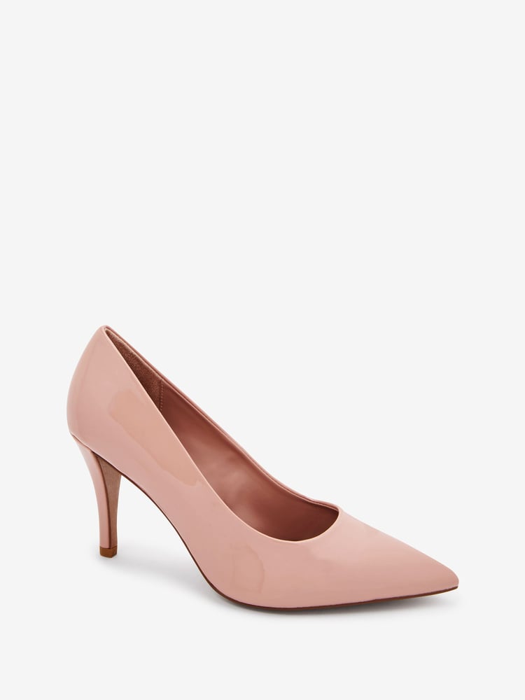 Nude Pink Regular/Wide Fit Forever Comfort® Mid Heel Court Shoes - Image 2 of 4