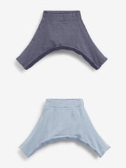Blue Baby 2 Pack Hip Dysplasia Leggings (0-12mths) - Image 1 of 5