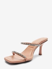 Nude Jewel Forever Comfort 2 Band Strappy Mules - Image 7 of 8