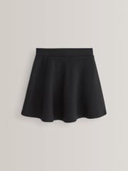 Black 2 Pack Pull-On Jersey Stretch School Skater Skirts (3-17yrs) - Image 3 of 4