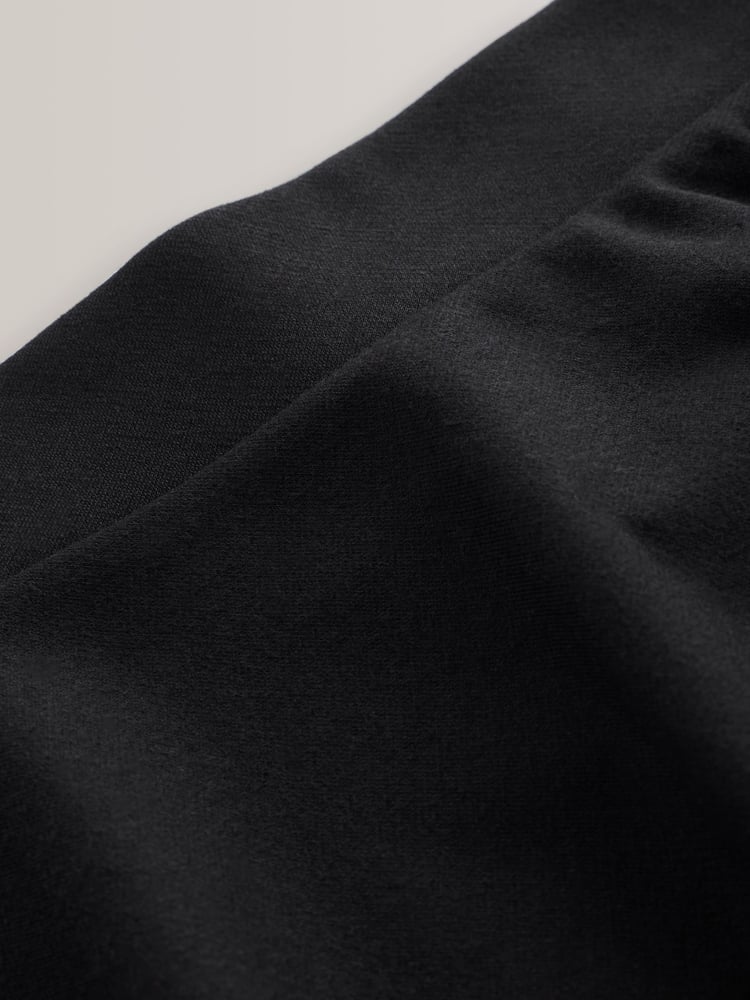 Black 2 Pack Pull-On Jersey Stretch School Skater Skirts (3-17yrs) - Image 4 of 4