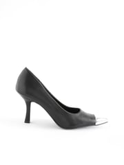 Black Forever Comfort® Metallic Toe Court Shoes - Image 4 of 7