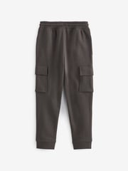 Black/Grey Slim Fit Slim Cargo Joggers 2 Pack (3-16yrs) - Image 2 of 3