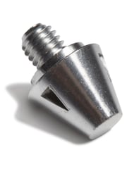 adidas Silver Replacement Soft Ground Conical Studs Adult - Image 2 of 3