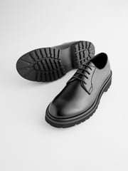 Black EDIT Chunky Derby Shoes - Image 5 of 6
