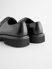 Black EDIT Chunky Derby Shoes - Image 6 of 6