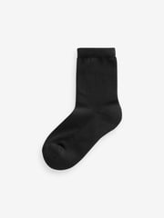 Black Cotton Rich Cushioned Sole Socks 10 Pack - Image 2 of 2