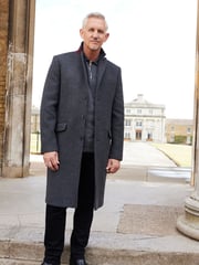 Grey Signature Italian Wool Rich Epsom Overcoat With Cashmere - Image 1 of 7
