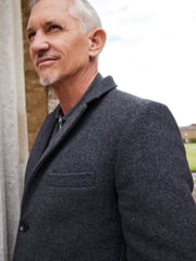 Grey Signature Italian Wool Rich Epsom Overcoat With Cashmere - Image 3 of 7