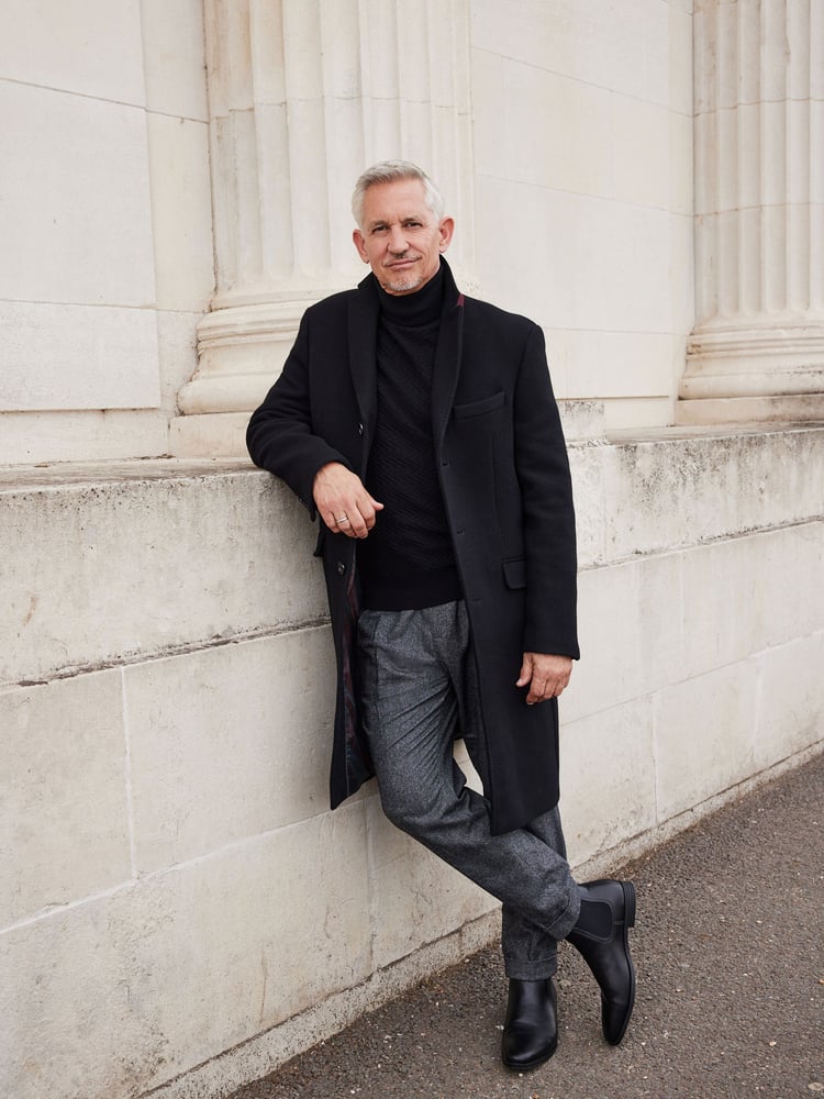 Black Signature Italian Wool Rich Epsom Overcoat With Cashmere - Image 1 of 6