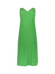 Live Unlimited Green Curve V-Neck Maxi Vest Swing Dress - Image 4 of 4