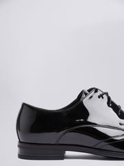 MOSS Black Kensington Patent Dress Brogues - Image 4 of 4