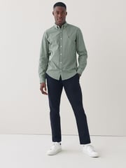 Green Stripe Long Sleeve Shirt - Image 4 of 6