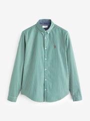 Green Stripe Long Sleeve Shirt - Image 6 of 6
