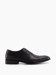 Dune London Black Standard Fit Secrecy Oxford Toe Cap Lace-Up Shoes - Image 3 of 6